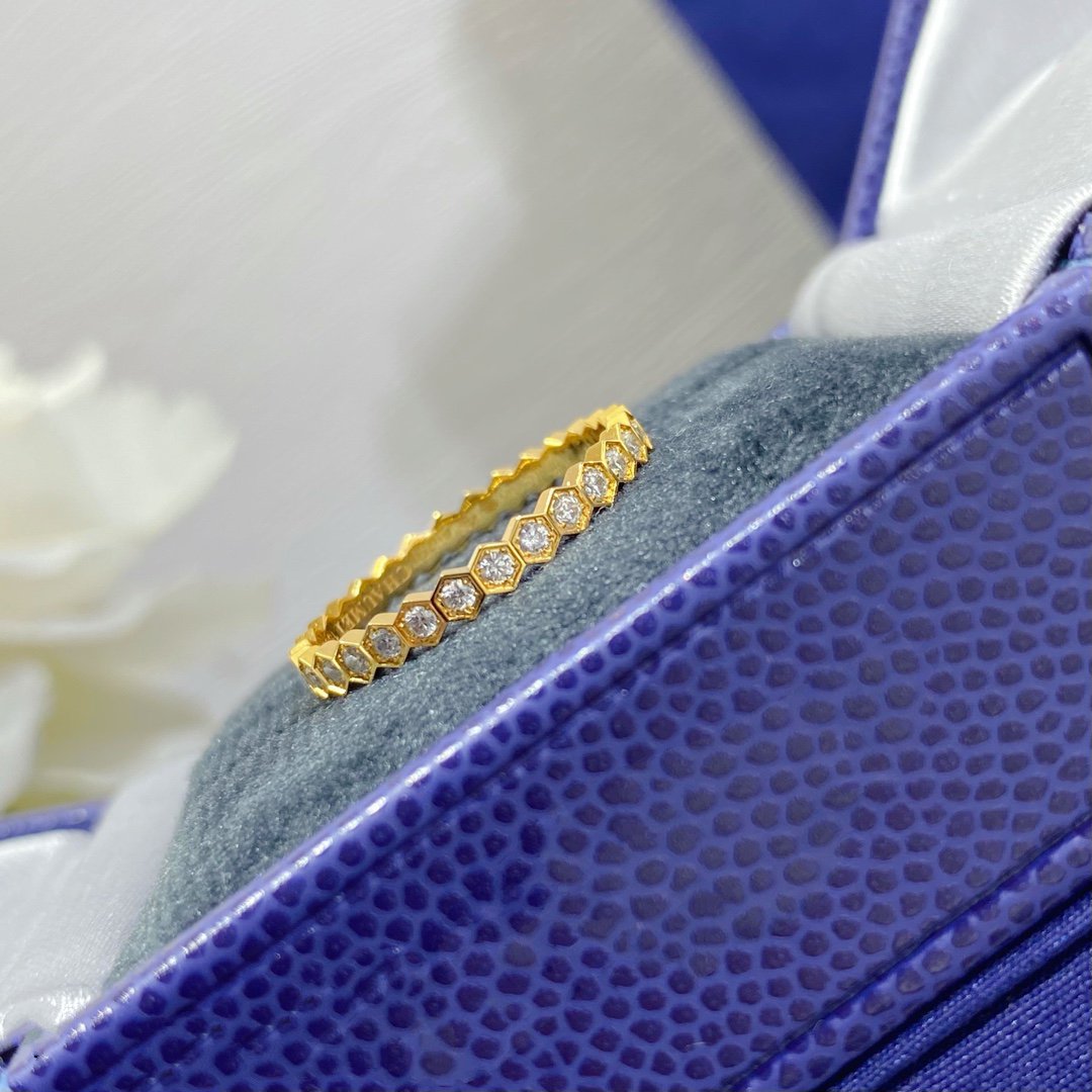 [✨ROSE✨]BEE LOVE DIAMOND PAVED SMALL RING