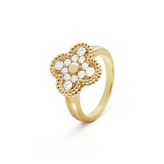 [✨ROSE✨]CLOVER DIAMOND RING