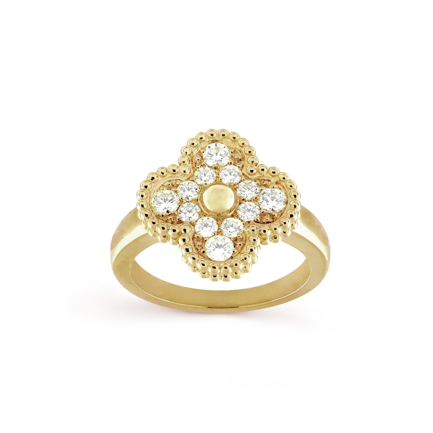 [✨ROSE✨]CLOVER DIAMOND RING