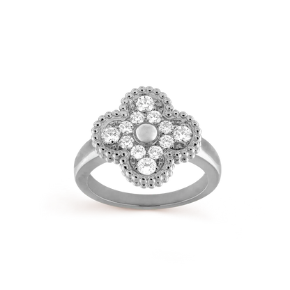 [✨ROSE✨]CLOVER DIAMOND RING