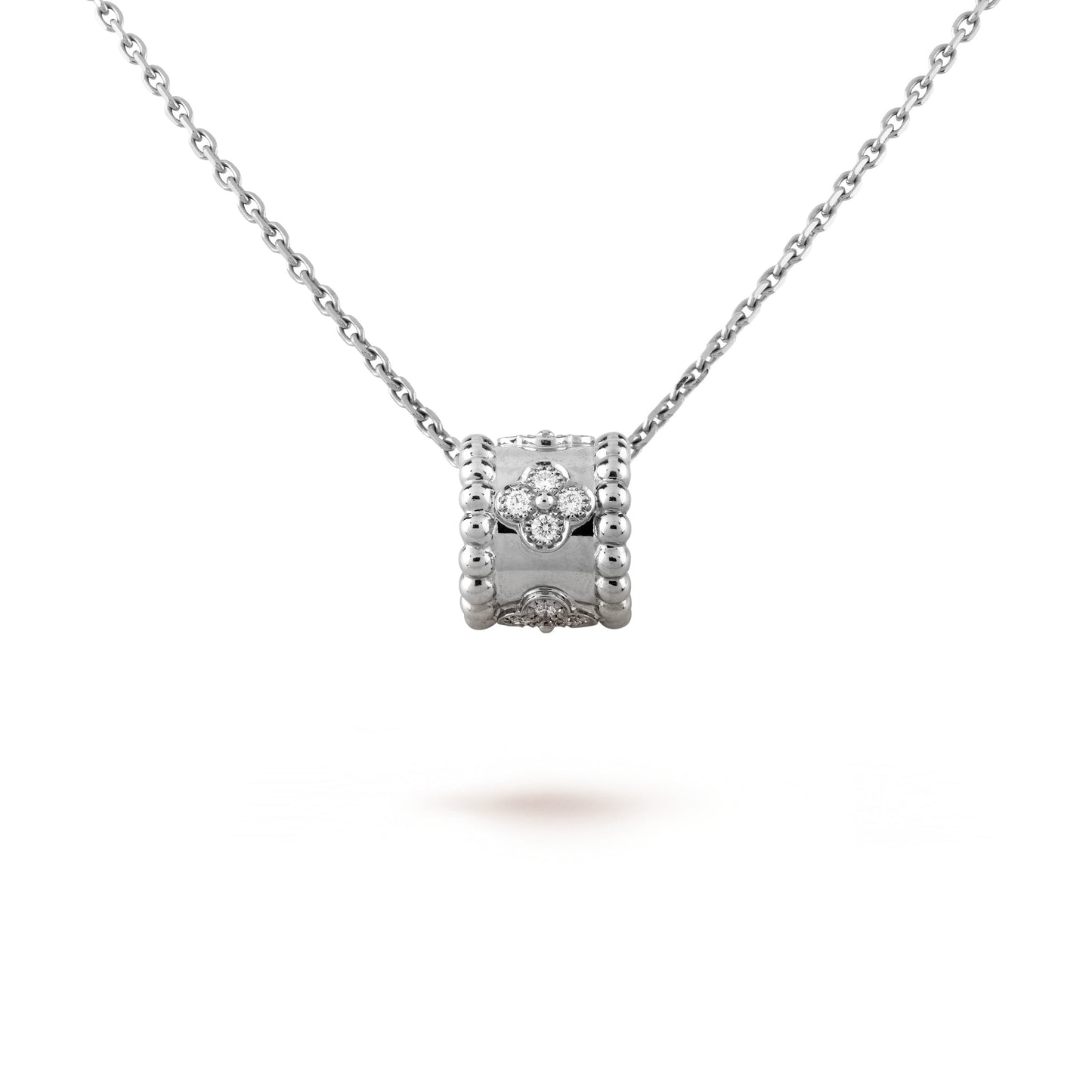 [✨ROSE✨]PERLEE PEDANT SIVLER DIAMOND NECKLACE