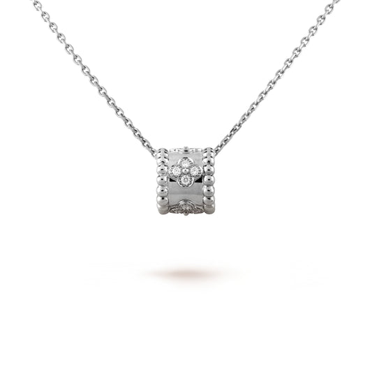 [✨ROSE✨]PERLEE PEDANT SIVLER DIAMOND NECKLACE