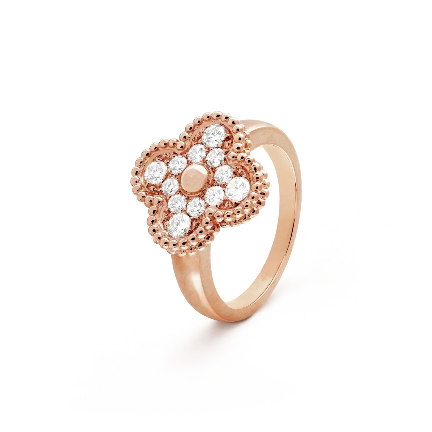 [✨ROSE✨]CLOVER DIAMOND RING
