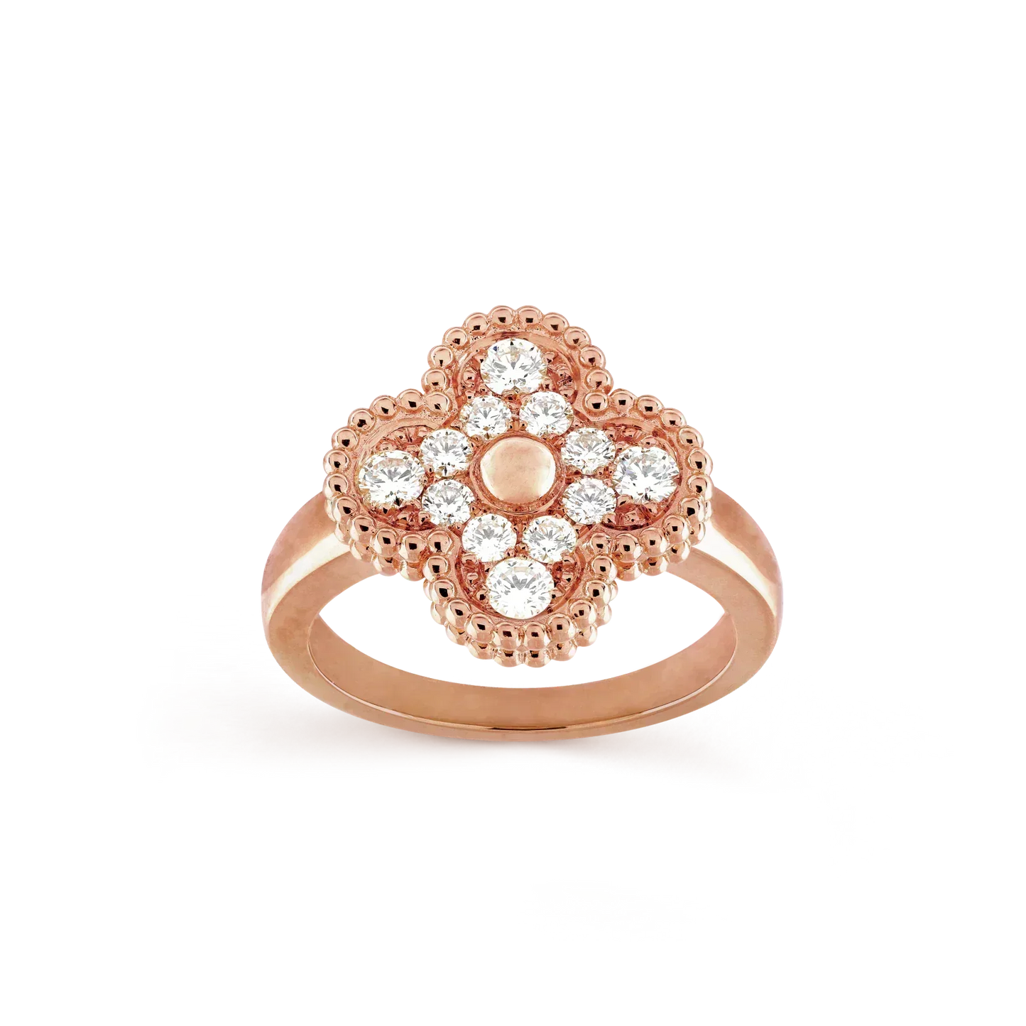 [✨ROSE✨]CLOVER DIAMOND RING