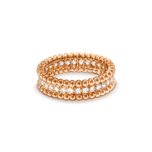 [✨ROSE✨]PERLEE DIAMOND ROSE GOLD RING
