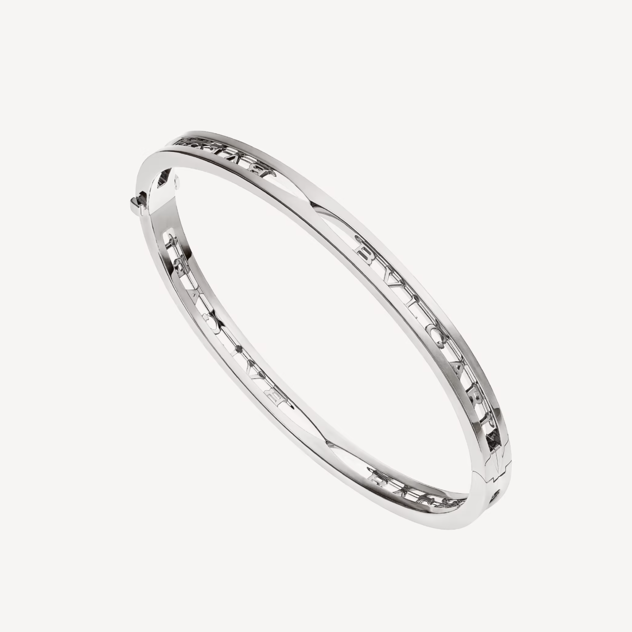 [✨ROSE✨]ZERO 1 SPIRAL LOGO SILVER BRACELET