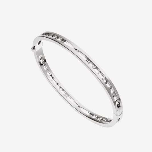 [✨ROSE✨]ZERO 1 SPIRAL LOGO SILVER BRACELET