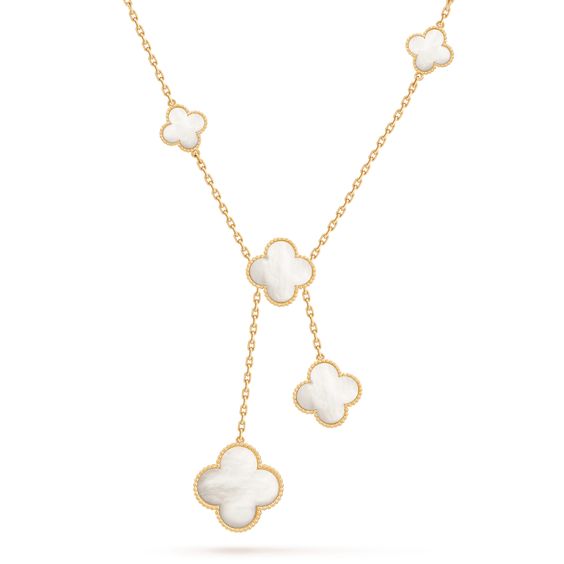 [✨ROSE✨]CLOVER MOTHER OF PEARL NECKLACE 6 MOTIF