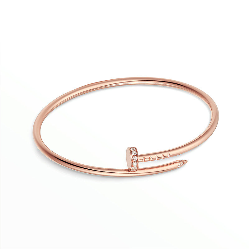 [✨ROSE✨]JUSTE BRACELET 2.5MM DIAMONDS