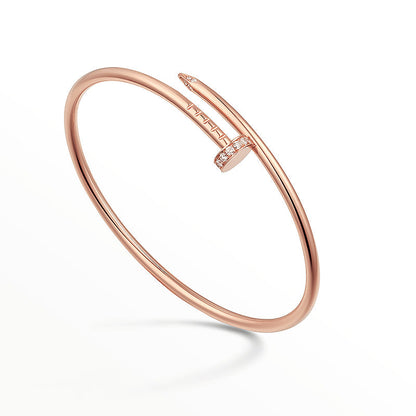 [✨ROSE✨]JUSTE BRACELET 2.5MM DIAMONDS
