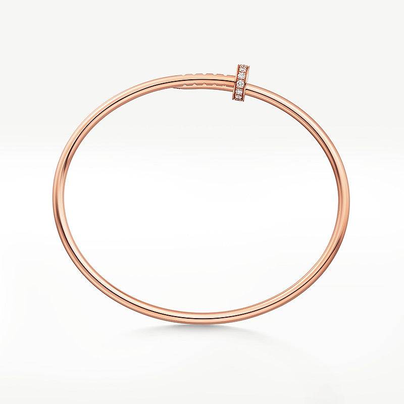 [✨ROSE✨]JUSTE BRACELET 2.5MM DIAMONDS