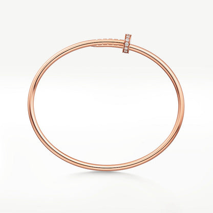 [✨ROSE✨]JUSTE BRACELET 2.5MM DIAMONDS