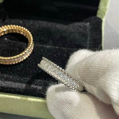 [✨ROSE✨]PERLEE DIAMOND SILVER RING