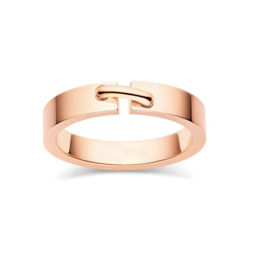 [✨ROSE✨]ALLIANCE LIENS VIDENCE 4MM RING