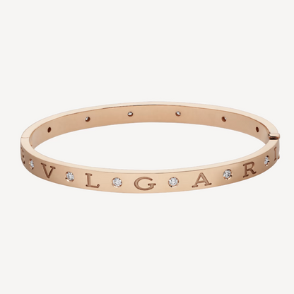 [✨ROSE✨]ZERO 1 PINK GOLD 12 DIAMONDS BRACELET