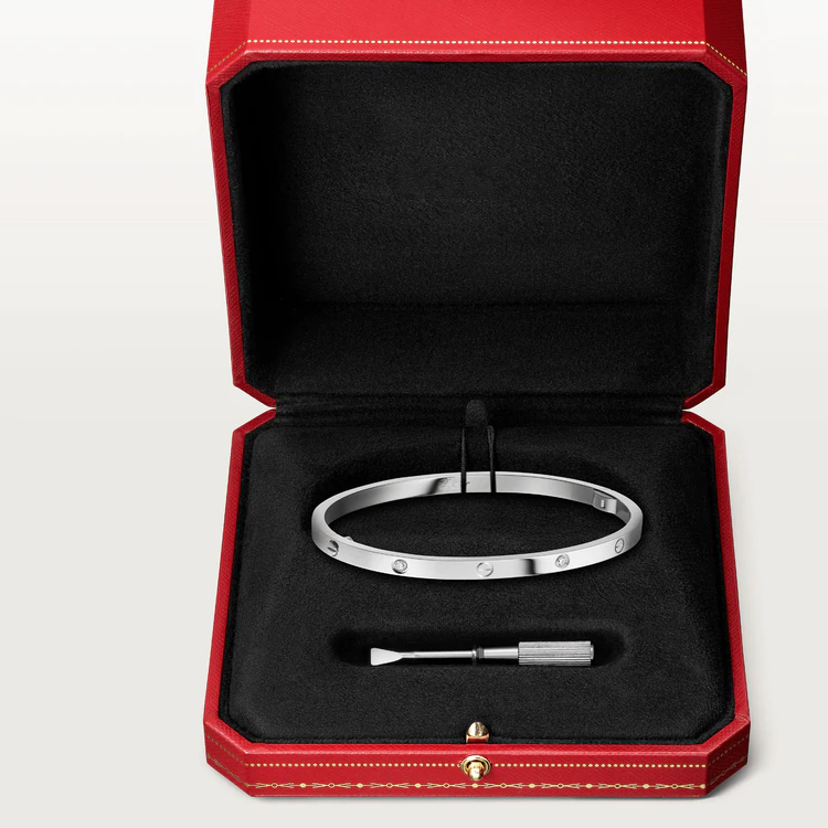 [✨ROSE✨]LOVE BRACELET 3.65MM 6 DIAMONDS