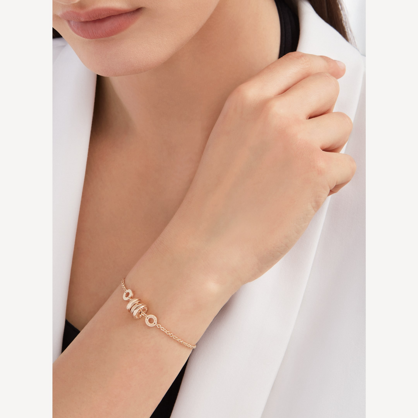 [✨ROSE✨]ZERO 1 SOFT PINK GOLD BRACELET