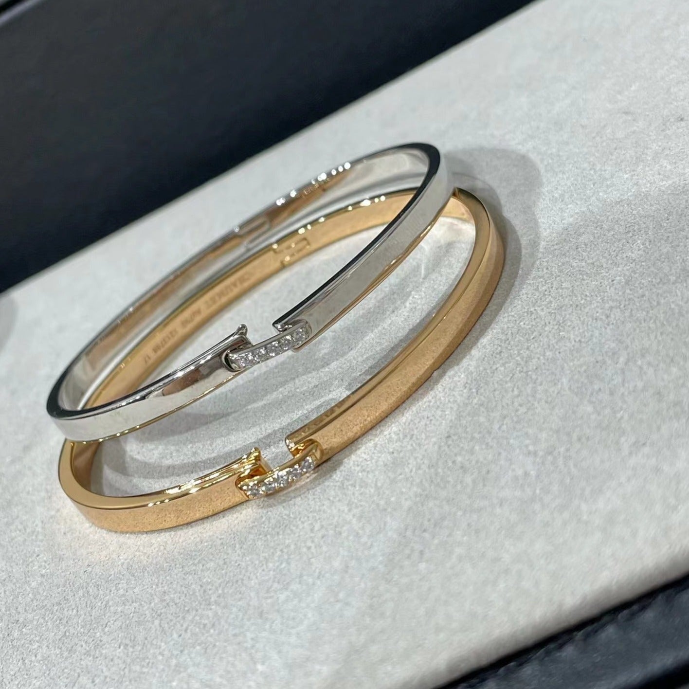 [✨ROSE✨]LIENS EVIDENCE DIAMOND BRACELET