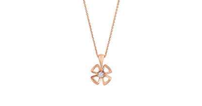 [✨ROSE✨]FIOREVER NECKLACE DIAMOND CENTER