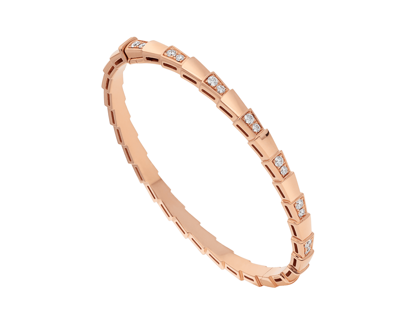 [✨ROSE✨]SERPENTI BRACELET PINK GOLD DIAMOND