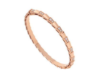 [✨ROSE✨]SERPENTI BRACELET PINK GOLD DIAMOND