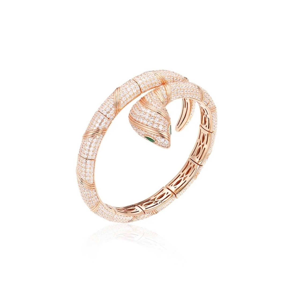 [✨ROSE✨]HAUTE COUTURE GOLD SERPENTI BRACELET