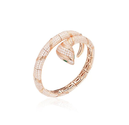 [✨ROSE✨]HAUTE COUTURE GOLD SERPENTI BRACELET