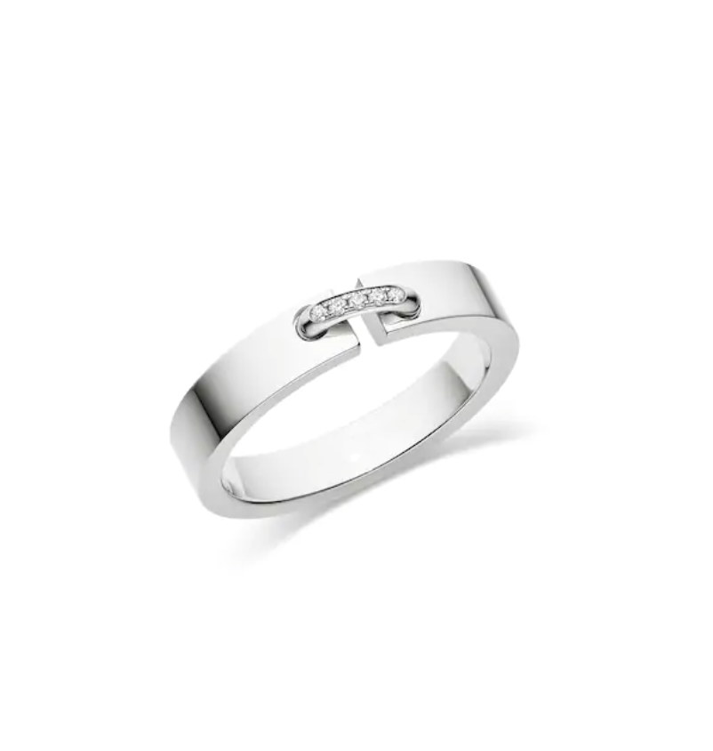 [✨ROSE✨]ALLIANCE LIENS VIDENCE DIAMOND 4MM RING