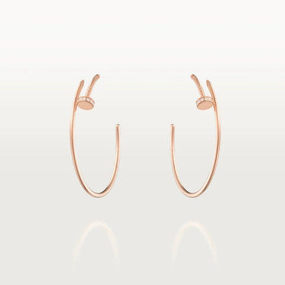 [✨ROSE✨]JUSTE EARRINGS DIAMONDS 1.8MM