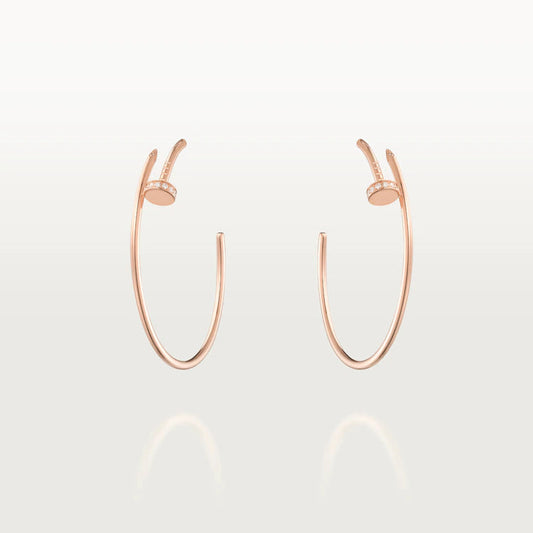 [✨ROSE✨]JUSTE EARRINGS DIAMONDS 1.8MM