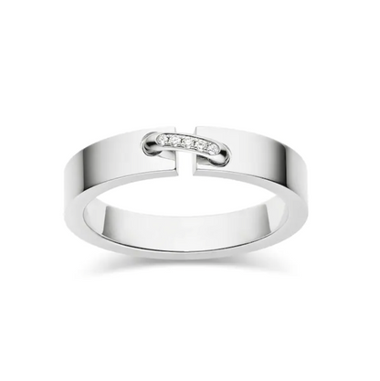 [✨ROSE✨]ALLIANCE LIENS VIDENCE DIAMOND 4MM RING