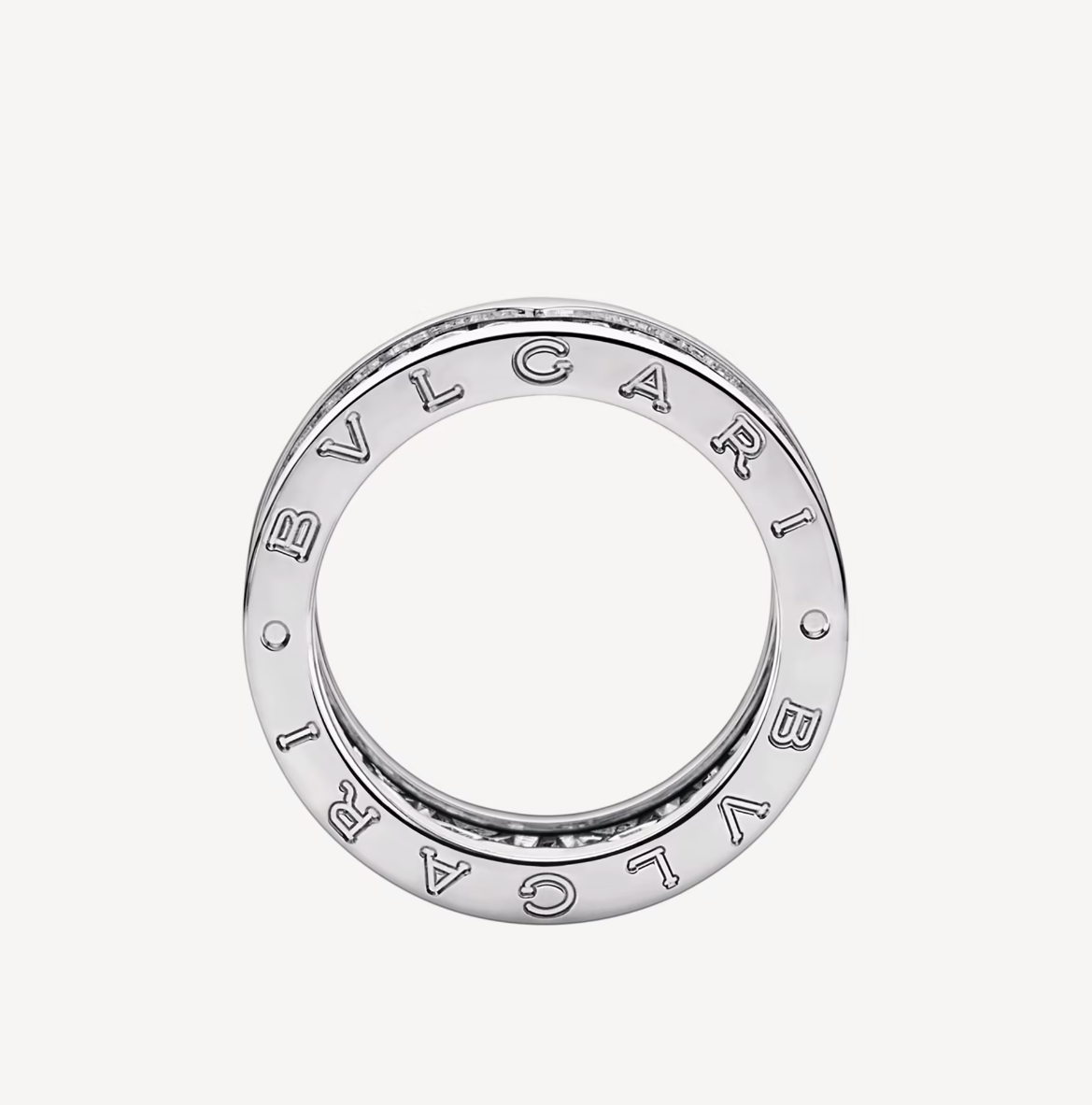 [✨ROSE✨]ZERO 1 WITH PAVED DIAMONDS ON THE SPIRAL RING