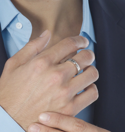 [✨ROSE✨]ALLIANCE LIENS VIDENCE 4MM RING