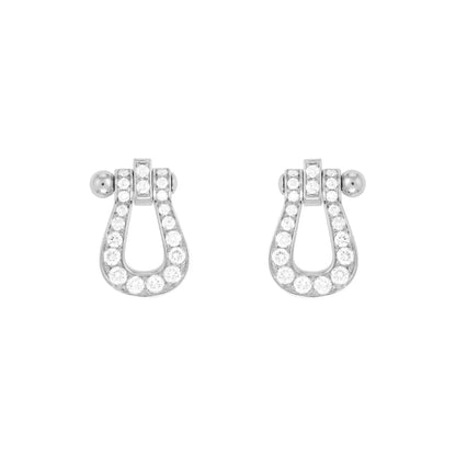 [✨ROSE✨]FORCE 10 FULL DIAMOND STUD EARRINGS MINI MODEL