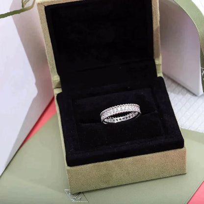 [✨ROSE✨]PERLEE DIAMOND SILVER RING