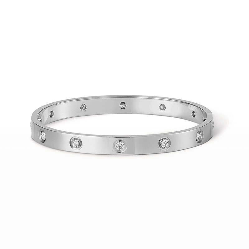 [✨ROSE✨]LOVE BRACELET 6.1MM 10 DIAMONDS