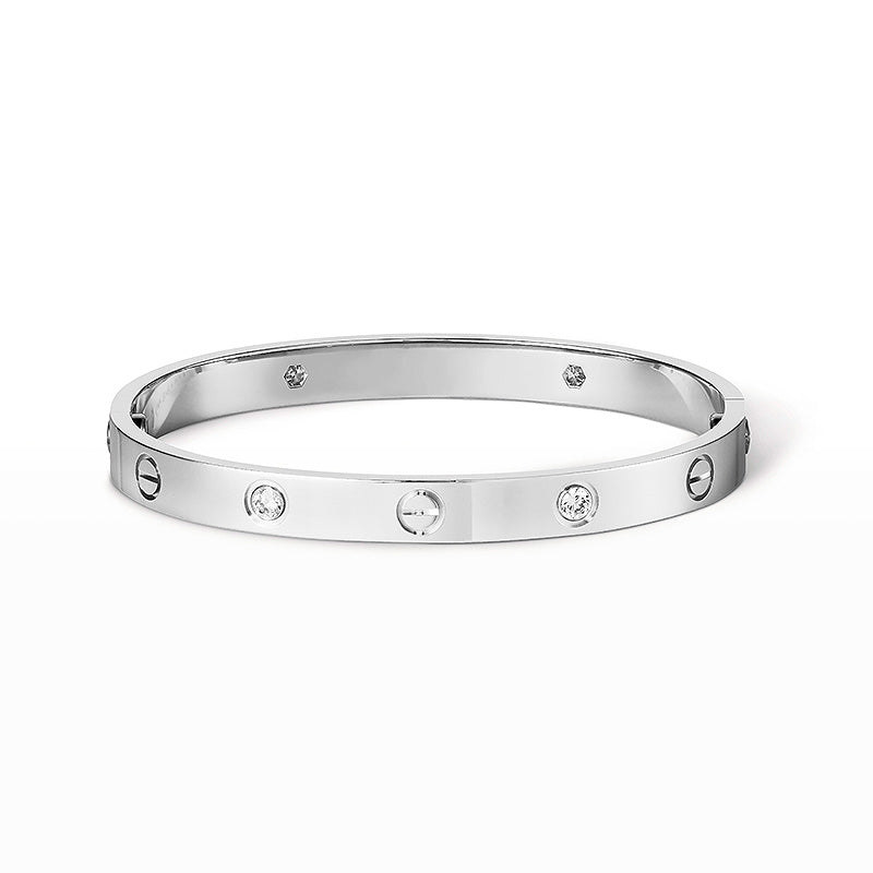 [✨ROSE✨]LOVE BRACELET 6.1MM 4 DIAMONDS