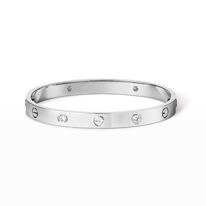 [✨ROSE✨]LOVE BRACELET 6.1MM 4 DIAMONDS