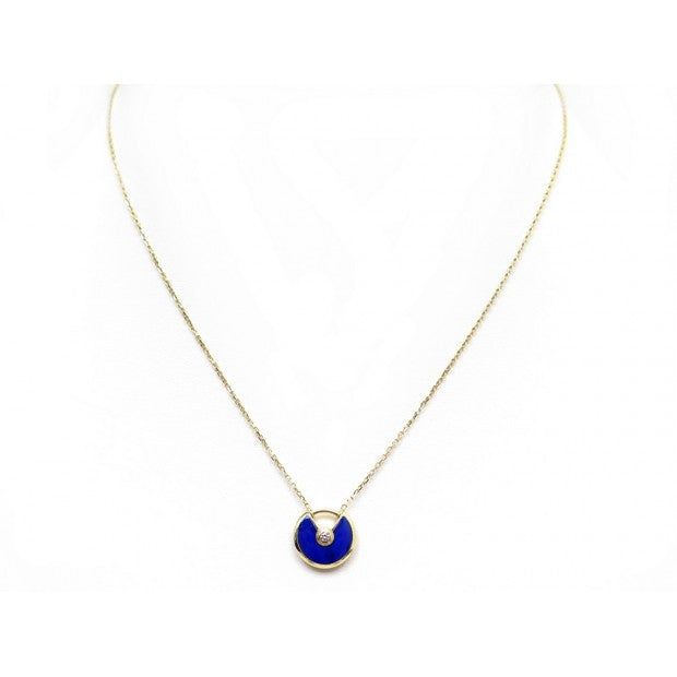 [✨ROSE✨]AMULETTE ROSE GOLD AGATE NECKLACE