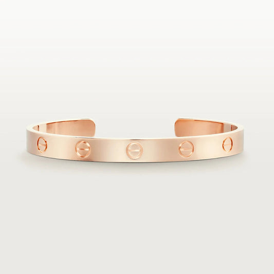 [✨ROSE✨]LOVE BRACELET 6.1MM OPEN CUFF