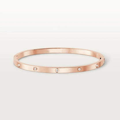 [✨ROSE✨]LOVE BRACELET 3.65MM 10 DIAMONDS