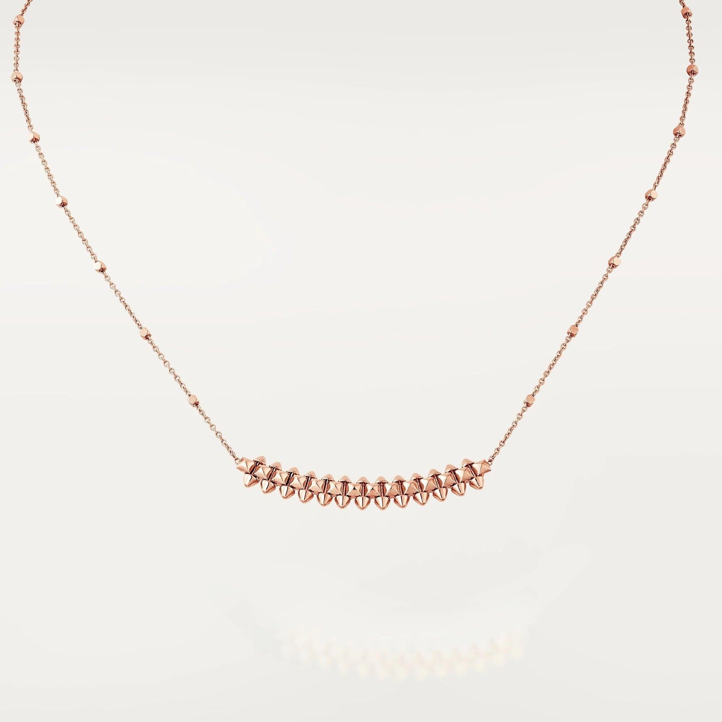 [✨ROSE✨]CLASH PINK GOLD NECKLACE