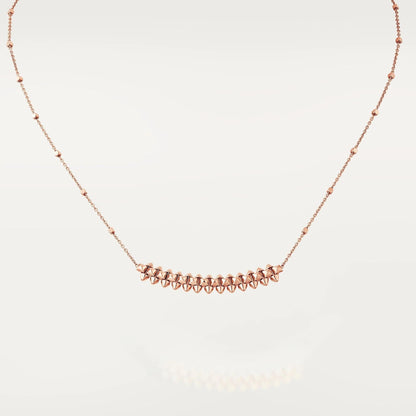 [✨ROSE✨]CLASH PINK GOLD NECKLACE