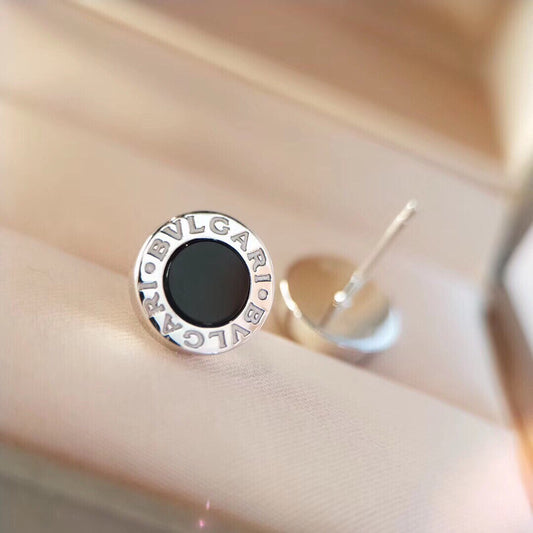 [✨ROSE✨]BV BLACK OBSIDIAN STUD EARRINGS