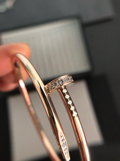[✨ROSE✨]JUSTE BRACELET 3.5MM DIAMONDS