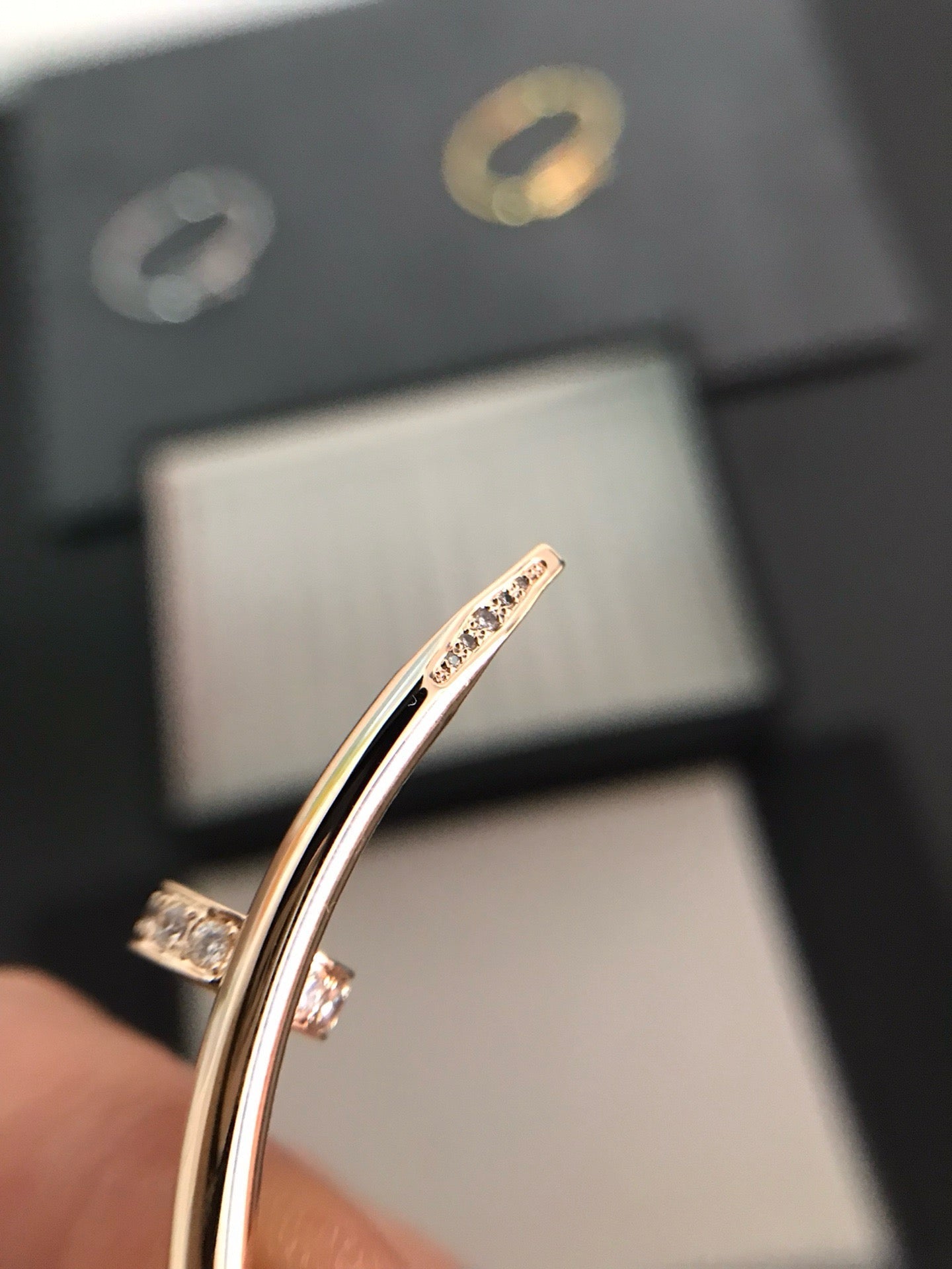 [✨ROSE✨]JUSTE BRACELET 3.5MM DIAMONDS
