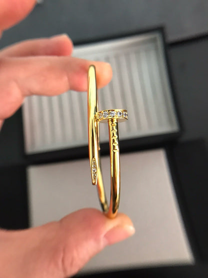 [✨ROSE✨]JUSTE BRACELET 3.5MM DIAMONDS