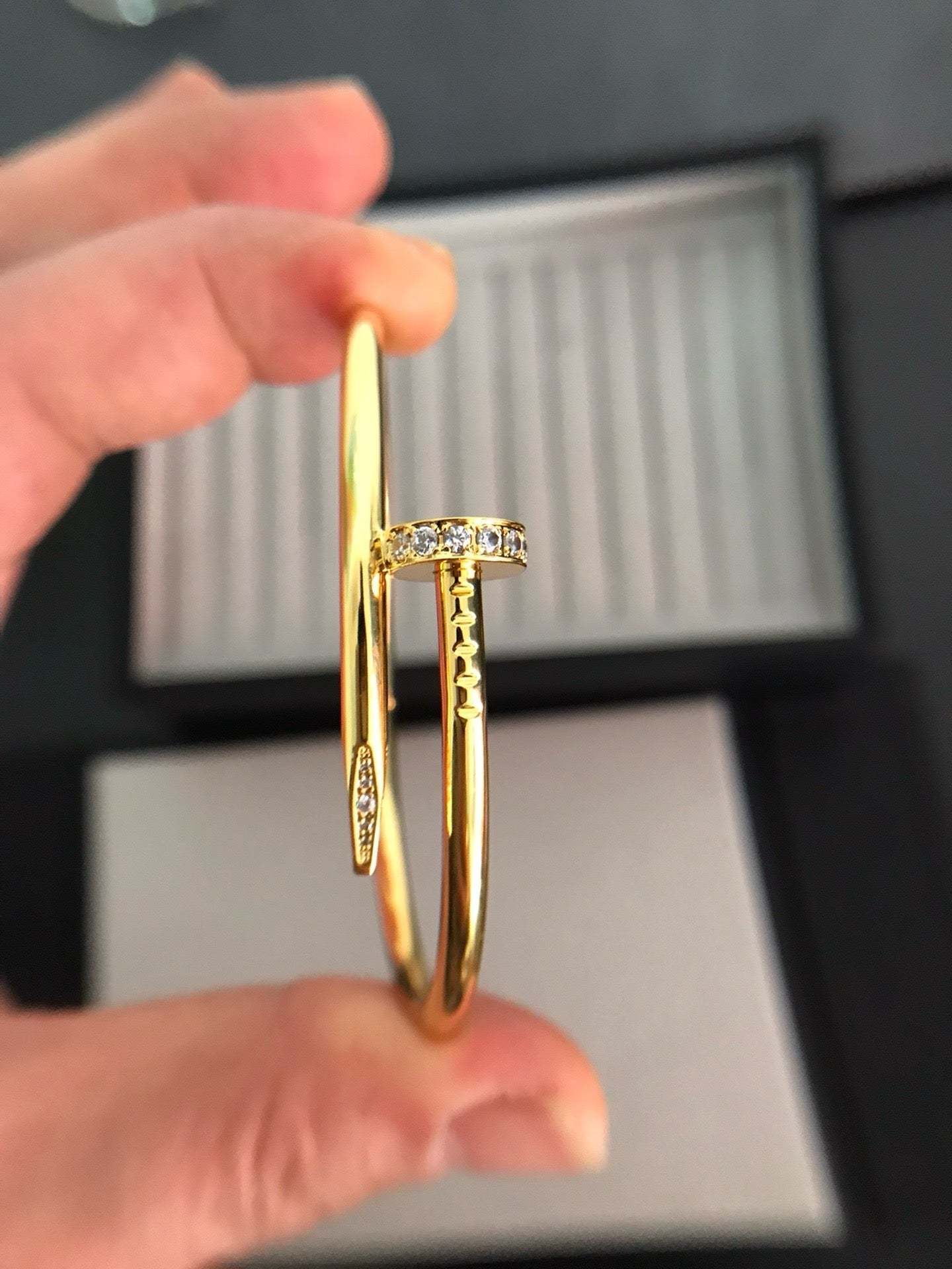 [✨ROSE✨]JUSTE BRACELET 3.5MM DIAMONDS