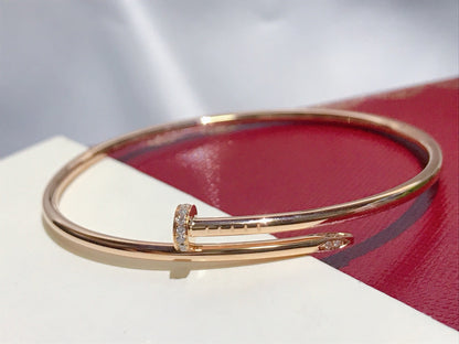[✨ROSE✨]JUSTE BRACELET 2.5MM DIAMONDS