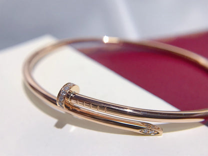 [✨ROSE✨]JUSTE BRACELET 2.5MM DIAMONDS